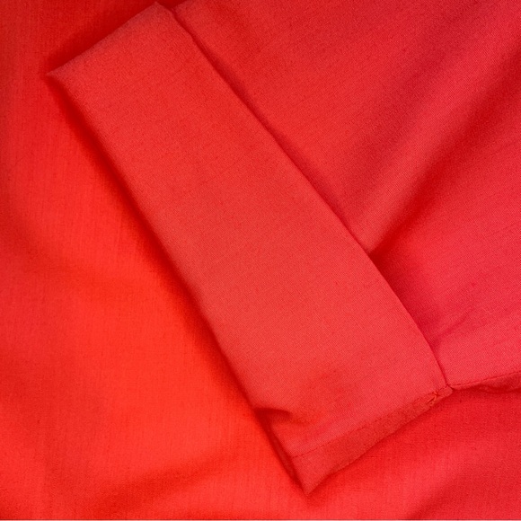 Vintage Koret Two Button Long Sleeve Blazer - Orange - Picture 9 of 15